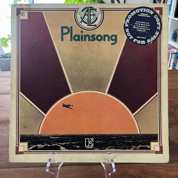 Plainsong In Search of Amelia Earhart Gatefold LP 1972 Elektra EKS-75044 Promo - Picture 2 of 14